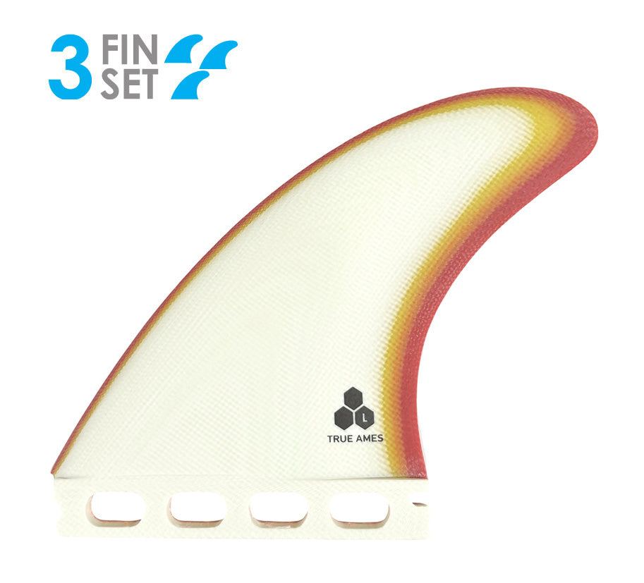Channel Islands Tri - Futures Compatible (Solid Fiberglass) – True