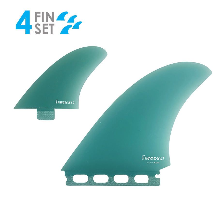 Furrow Twinzer - FCS / Futures Compatible (Solid Fiberglass