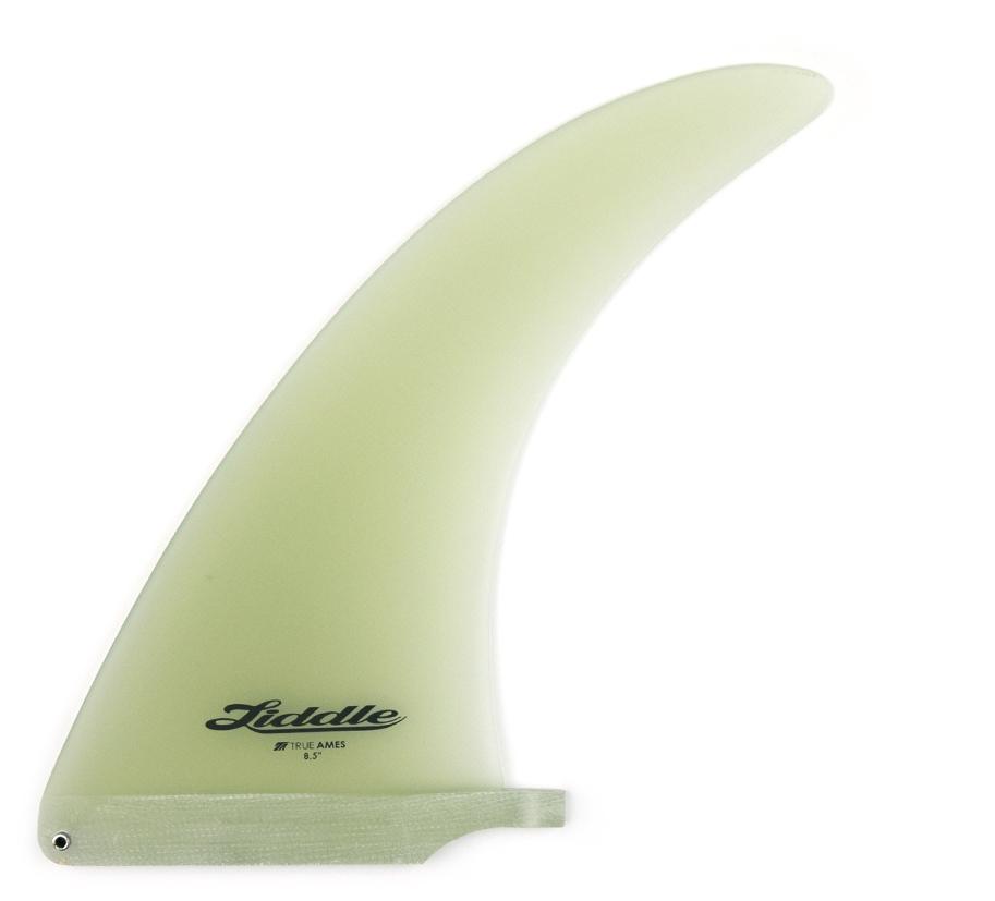 新品 True Ames Liddle Flex 9.5 クリア ハル ミッド L-Flex Single fin by True Ames