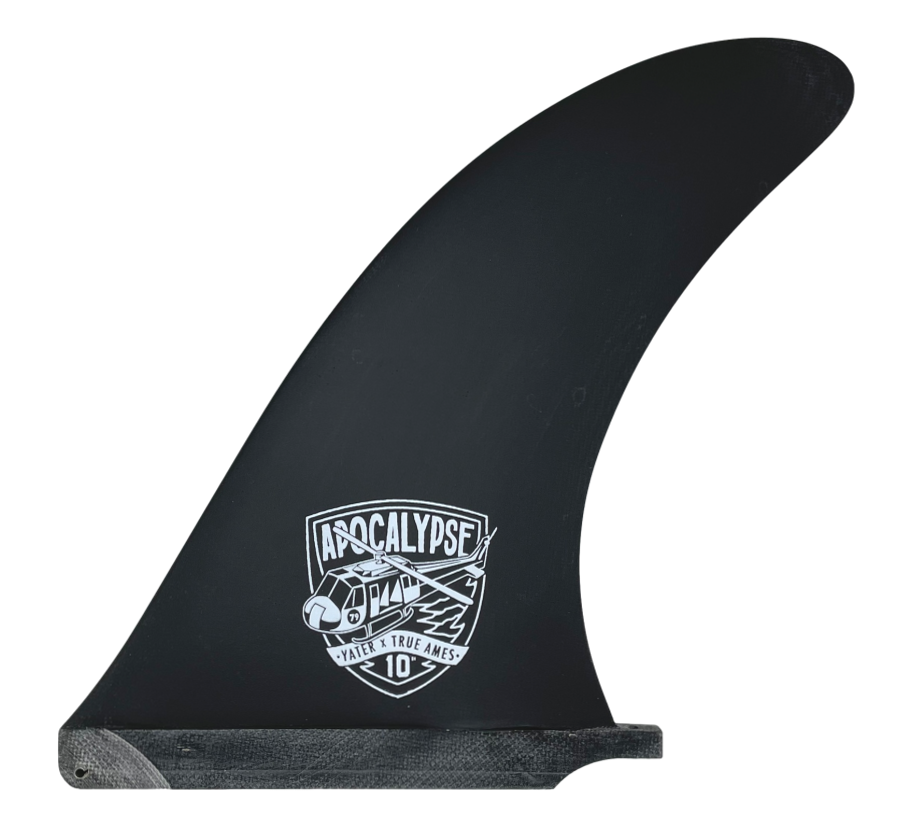 True Ames YATER Apocalypse Fin 9.5 黒 Yater Apocalypse by True Ames