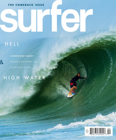 Peter Mendia: Surfer Magazine Cover Shot