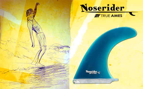TRUE AMES Noserider フィン 9.75\