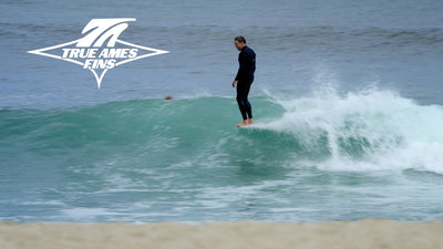 The Channel Islands Noserider Fin designed with Devon Howard and Wayne Rich