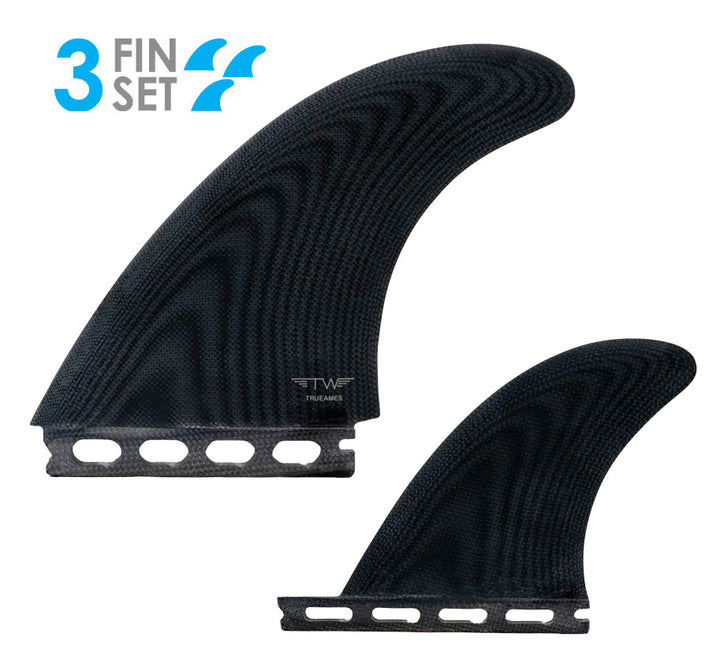 Tyler Warren Twin + Trailer Futures Compatible Surf Fins by True Ames