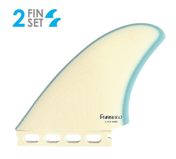 AU Twin ツインフィン Furrow High Aspect Twin - Futures Compatible (Solid Fiberglass