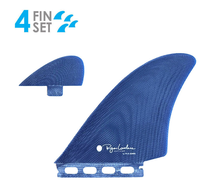 新品未使用　TRUE AMES LOVELACE twin fin Lovelace_FM_Royal_blue_720x.