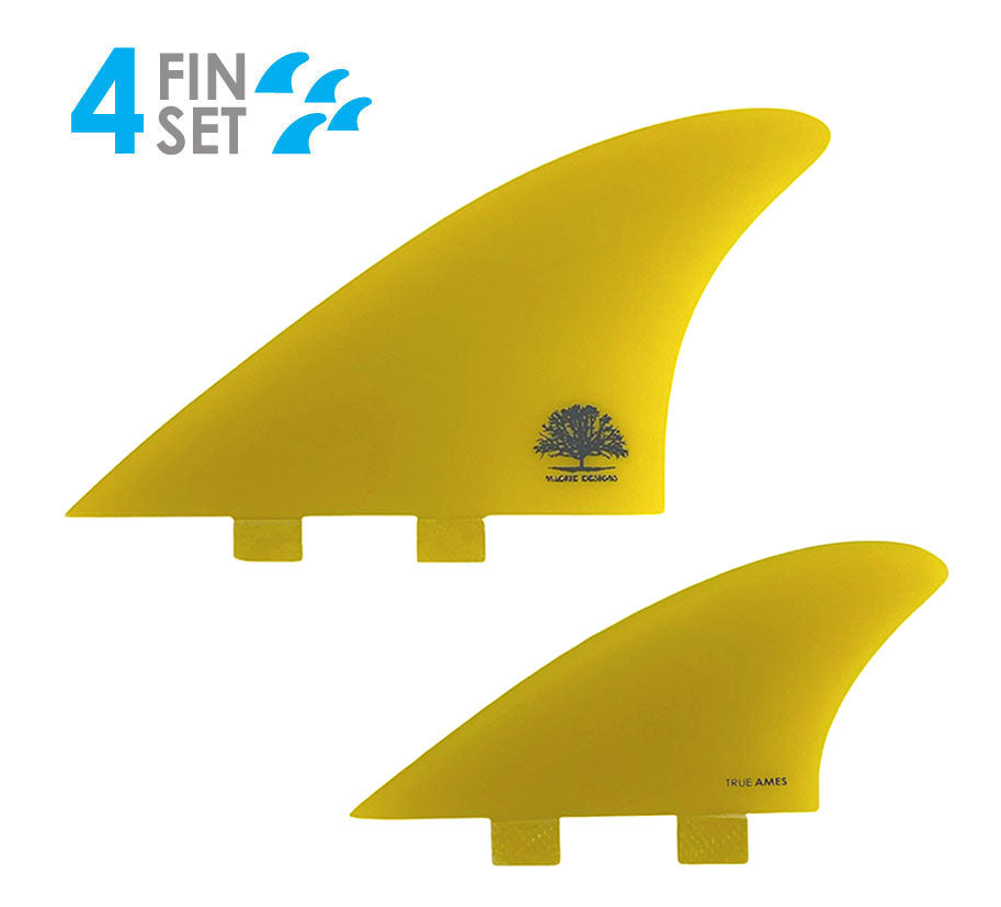 サーフィン・ボディボード TRUE AMES MACKIE QUAD Mackie Quad - FCS Compatible (Solid Fiberglass) – True Ames