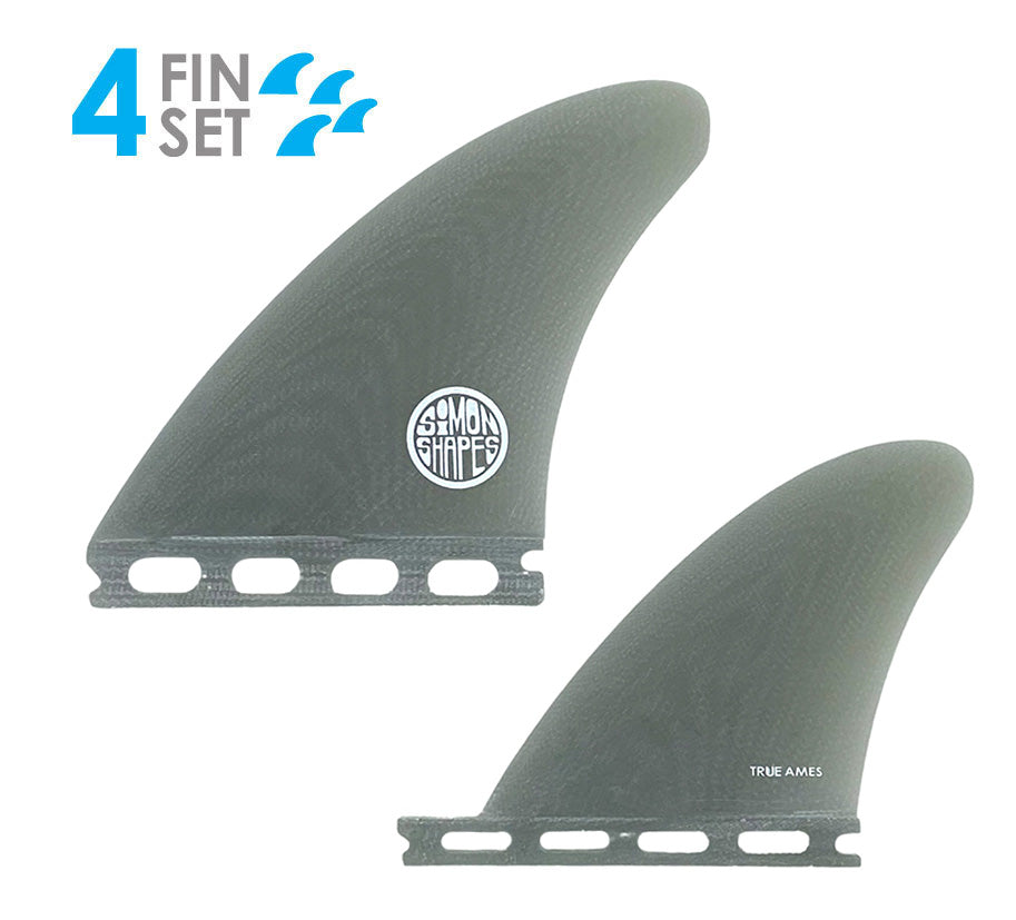John Simon Quad Type I - Futures Compatible (Solid Fiberglass