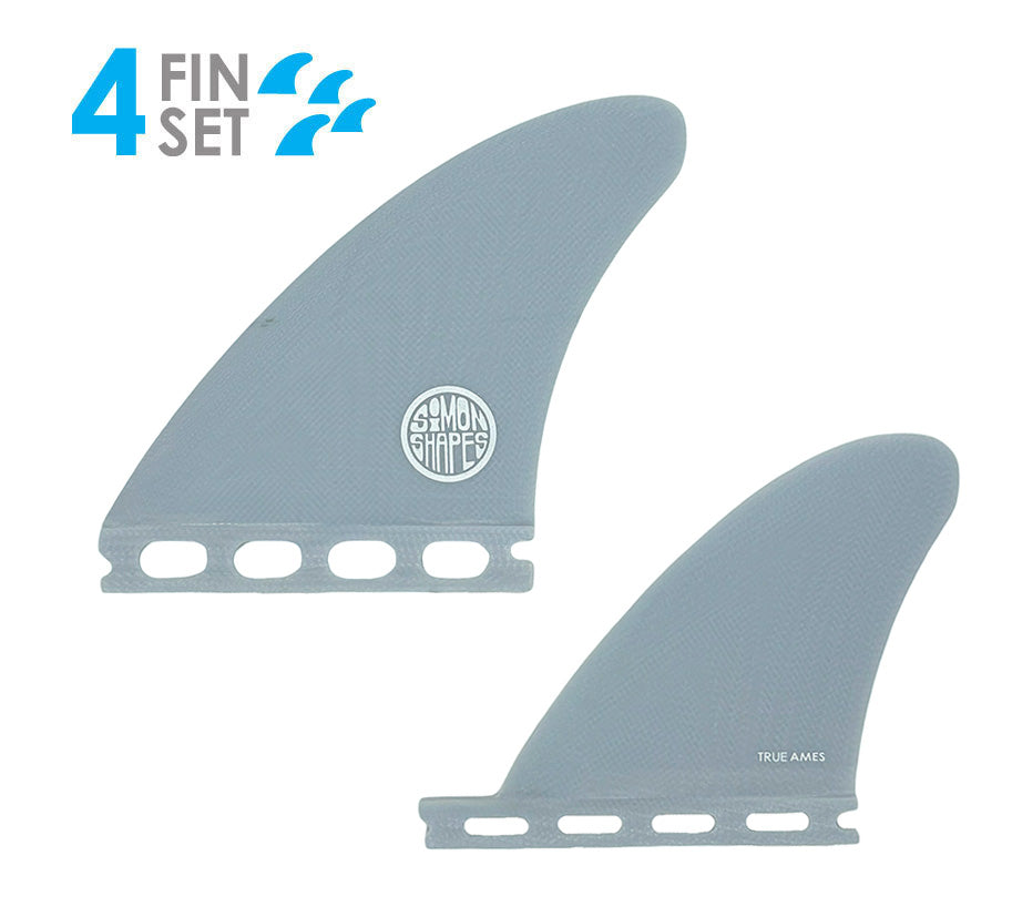 John Simon Quad Type I - Futures Compatible (Solid Fiberglass