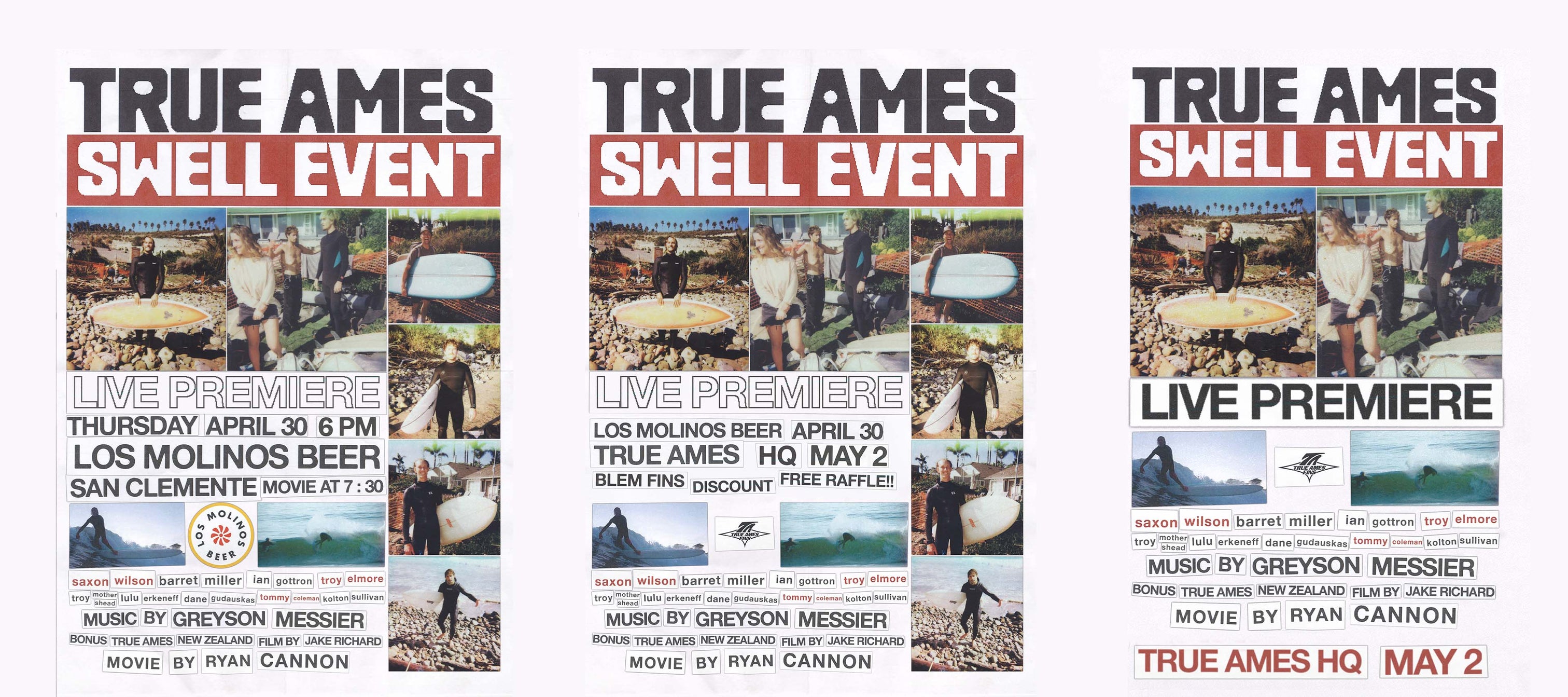 True Ames Surf Fins