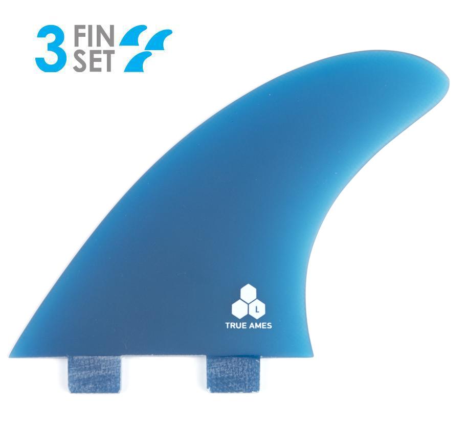 Channel Islands Tri Large - FCS Compatible (Solid Fiberglass