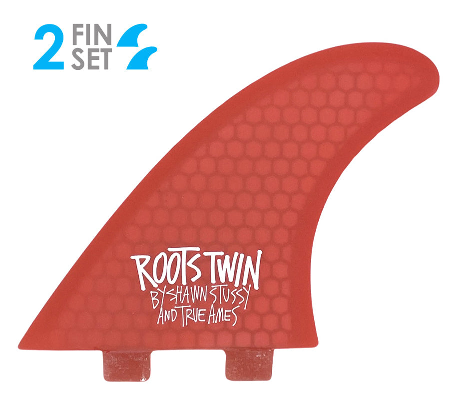 TRUE AMES STUSSY ROOTS TWIN TINTRED Sフィン Stüssy Roots Twin - FCS Compatible (Hexcore) – True Ames