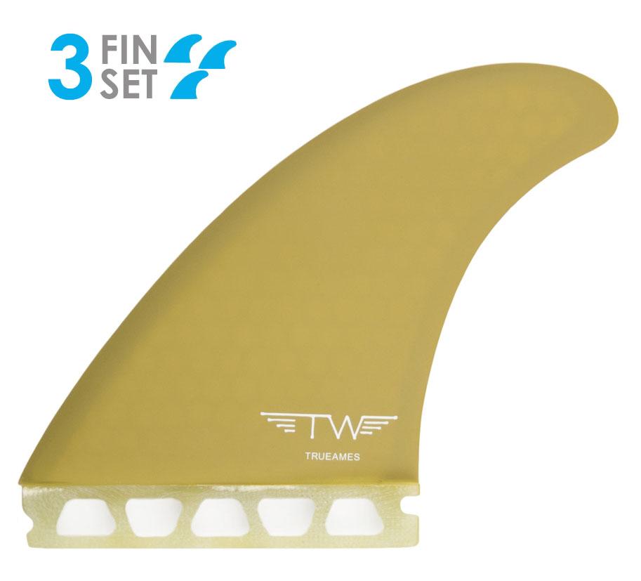 Tyler Warren Quad Futures Compatible Surf Fins by True Ames