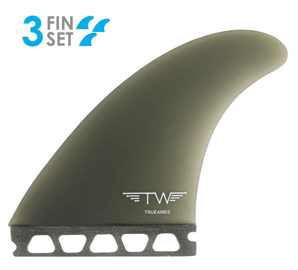 Tyler Warren Quad Futures Compatible Surf Fins by True Ames
